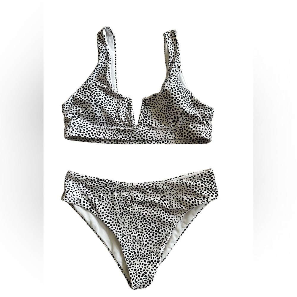 SHEIN‎ Dalmatian Print Bikini Set – Women’s Medium – EUC